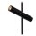 LED Stehlampe schwenkbar Touchdimmer Schwarz 3000K