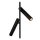 LED Stehleuchte schwenkbar Touch Schwarz 3000K 140 cm
