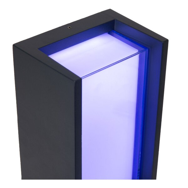 LED Außenleuchte App RGB Alu Schwarz 2700-6500K IP65