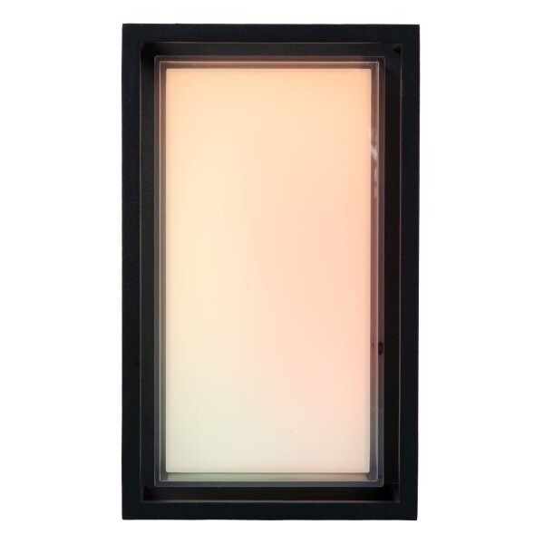 LED Außenwandleuchte App RGB Schwarz 2700-6500K IP65