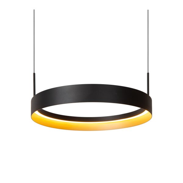 LED Pendelleuchte Alu Schwarz 2-flammig 2200-3000K