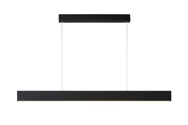 LED Hängelampe Up Down Metall Schwarz 2700K L:119 cm