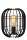 Tischlampe Metall Schwarz E27 H:26 cm modern rund