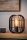 Tischlampe Metall Schwarz E27 H:26 cm modern rund