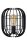 Tischlampe Metall Schwarz E27 H:26 cm modern rund