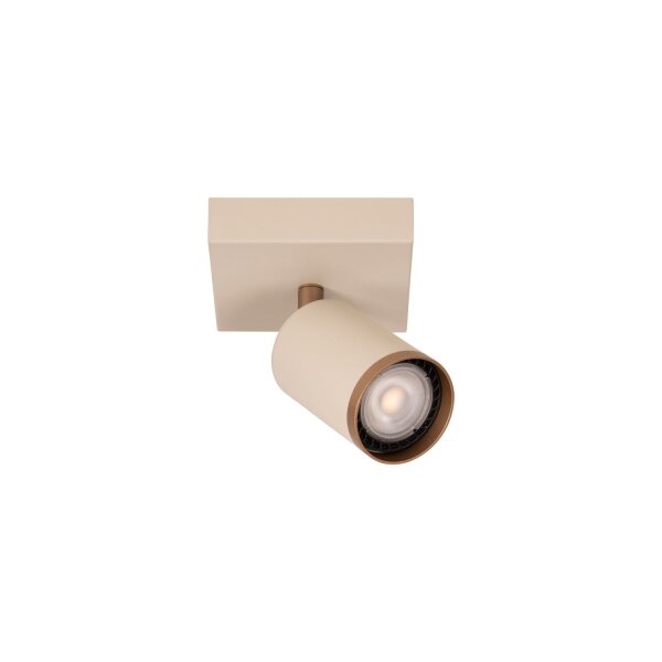 Deckenleuchte flexibel Aluminium Taupe GU10 B:10 cm
