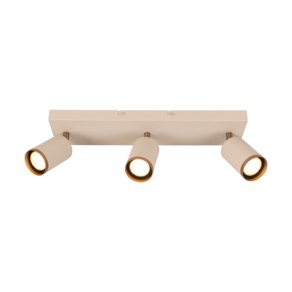 Deckenleuchte schwenkbar drehbar Alu Taupe GU10 L:40 cm
