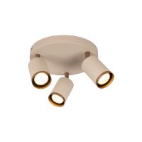 Deckenlampe verstellbar Aluminium Taupe GU10 B:21 cm