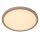 LED Deckenleuchte Taupe CCT 2200-3000K IP44 &Oslash;30 cm
