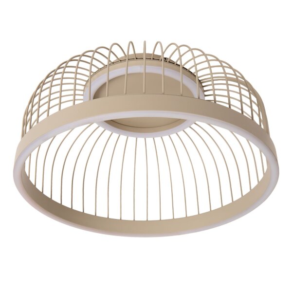 LED Deckenlampe dimmbar Taupe CCT 2200-4000K Ø39 cm