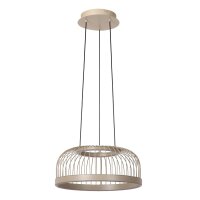 LED Pendelleuchte dimmbar Alu Taupe 2200-4000K Ø40 cm