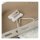 LED Deckenleuchte Taupe CCT 2700-4000K L:62 cm modern