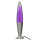 Elegante Lavalampe Glitter Lila Pink 42cm JENNY