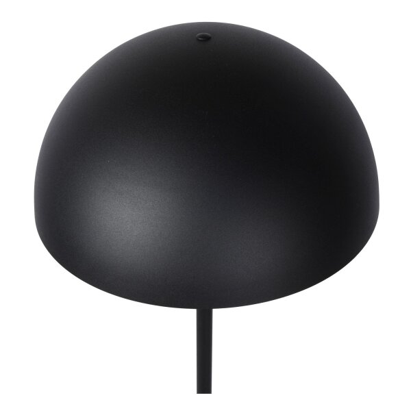 Stehlampe indirekt Stahl Schwarz Pilzlampe E27 160 cm
