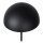 Stehlampe indirekt Stahl Schwarz Pilzlampe E27 160 cm