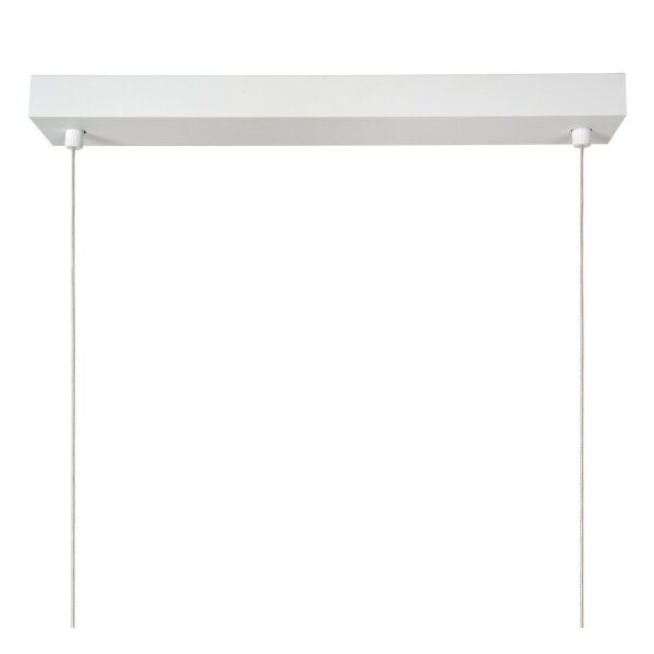 LED Hängelampe Weiß Aluminium 2700K L:147,7 cm
