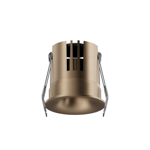 LED Einbauleuchte Champagner CCT 2700-4000K Ø6 cm rund