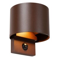 LED Wandleuchte Sensor Up Down 2700-4000K IP65 außen