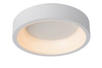 LED Deckenlampe blendarm Wei&szlig; 3000K &Oslash;30 cm rund
