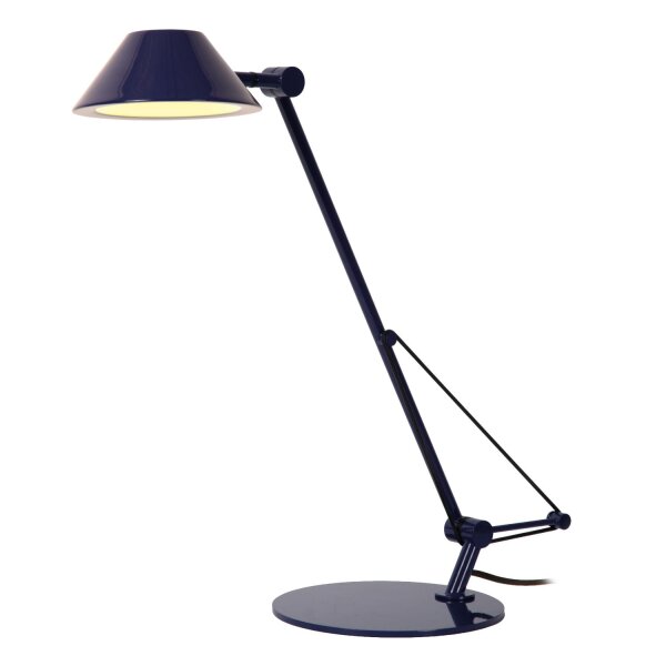 LED Tischleuchte verstellbar Blau 3000K 46,5 cm 400 lm