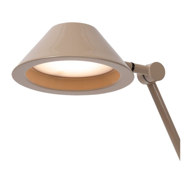 LED Tischleuchte verstellbar Taupe 3000K 46,5 cm 400 lm