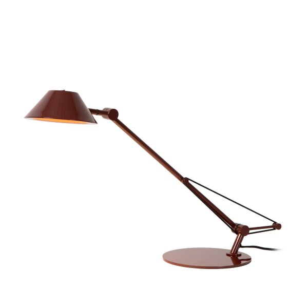 LED Tischlampe flexibel Bordeaux 3000K 46,5 cm