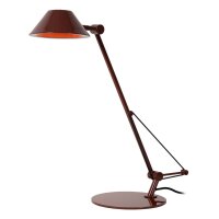 LED Tischlampe flexibel Bordeaux 3000K 46,5 cm