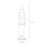 Auffallende Lavalampe Rot Transparent H:36cm TIMMY