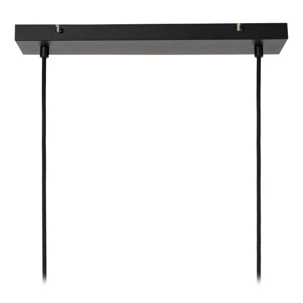 Hängelampe verstellbar Schwarz Champagner GU10 L:95 cm