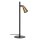 Tischlampe flexibel Schwarz Champagner GU10 H:46 cm