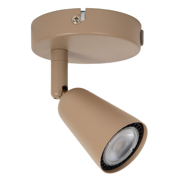 Deckenlampe verstellbar Metall Taupe GU10 L:14 cm