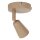 Deckenlampe verstellbar Metall Taupe GU10 L:14 cm
