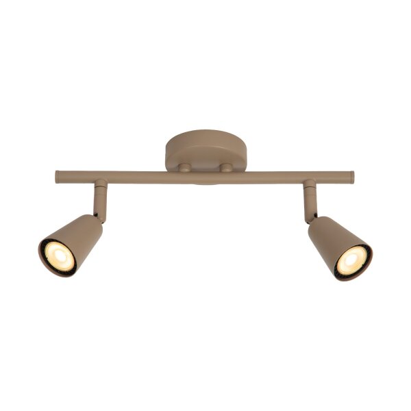 Deckenspot schwenkbar verstellbar Taupe GU10 H:14 cm