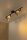 Deckenlampe verstellbar Schwarz Champagner GU10 L:76 cm