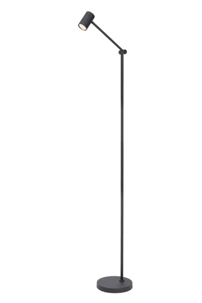 LED Stehlampe Akku Touchdimmer Schwarz USB 2700K 138 cm