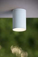 Deckenstrahler außen Aluminium Weiß E27 IP54...