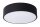 LED Deckenleuchte dimmbar blendarm Schwarz 2700K Ø20 cm
