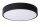 LED Deckenlampe dimmbar blendarm Schwarz 2700K Ø30 cm