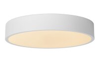 LED Deckenlampe dimmbar blendarm Metall Wei&szlig; 2700K