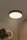 LED Deckenlampe dimmbar blendarm Schwarz 2700K Ø39,5 cm