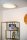 LED Deckenlampe dimmbar blendarm Weiß 2700K Ø49,5 cm