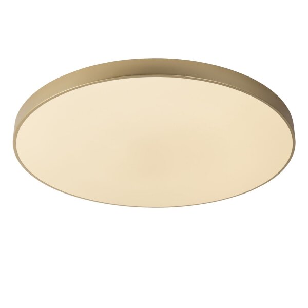 LED Deckenleuchte dimmbar blendarm Messing 2700K Ø80 cm