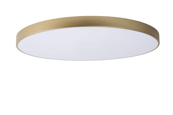 LED Deckenleuchte dimmbar blendarm Messing 2700K Ø80 cm