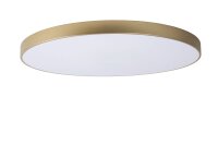 LED Deckenleuchte dimmbar blendarm Messing 2700K...