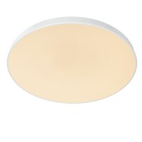 LED Deckenleuchte dimmbar blendarm Wei&szlig; 2700K &Oslash;80 cm