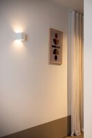 LED Außenwandlampe Akku Sensor Up Down Weiß...