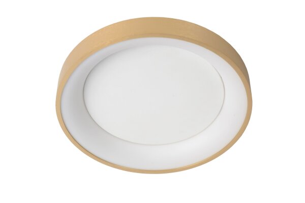 LED Deckenlampe Messing Ring 2700K Ø28 cm 1700 lm rund
