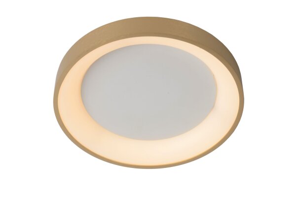 LED Deckenlampe Messing Ring 2700K Ø28 cm 1700 lm rund