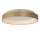 LED Deckenlampe Messing Ring 2700K Ø28 cm 1700 lm rund