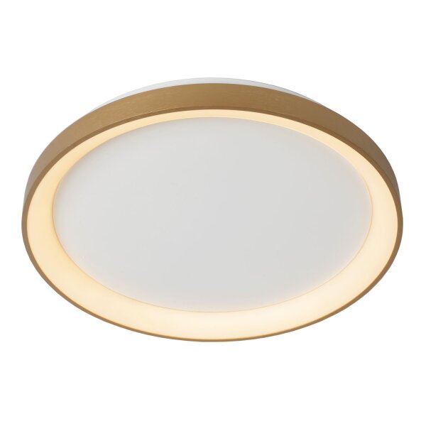 LED Deckenlampe Messing Ring 2700K Ø48 cm 3332 lm